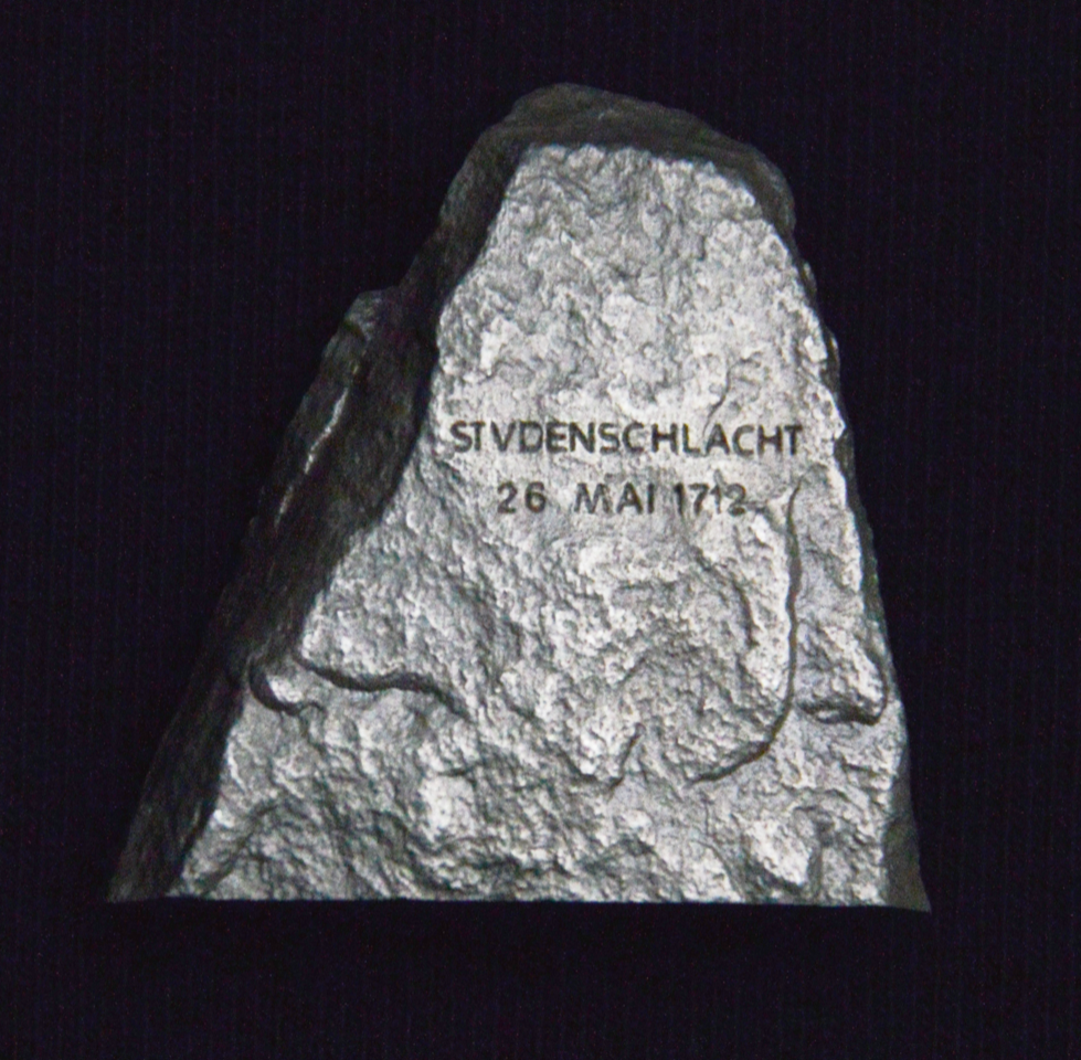 Studenschlacht Stein V1 silber